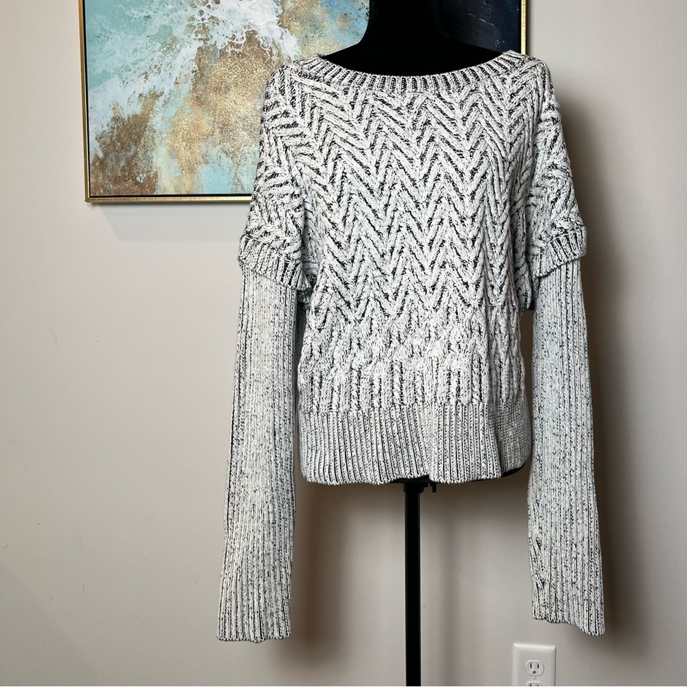 DKNY Jeans Herringbone Sweater